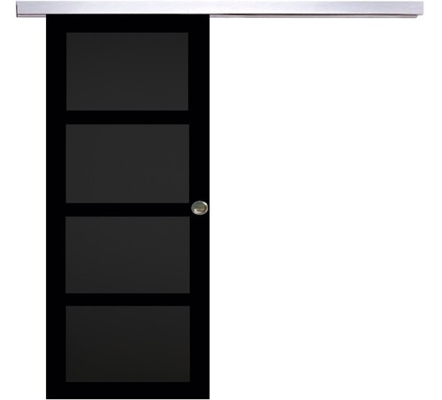 Porte coulissante telia noir - porte, 4