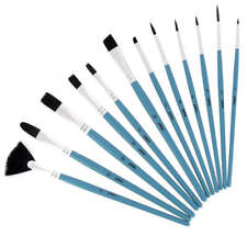 Set de 12 pinceaux aquarelle