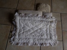 antique doll mattress straw quilt pillow cushion