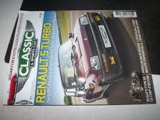 ** Revue Classic & Sports Car n°86 Renault 5 Turbo / Bugatti Type 59 / 