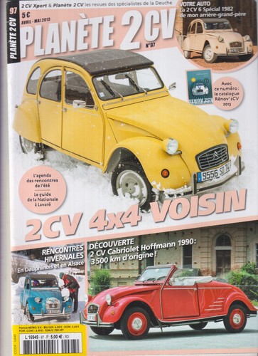 Planete 2cv 1982 - 6,