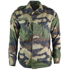 Authentic Française Armée Veste De Combat F2 CCE Camouflage Militaire