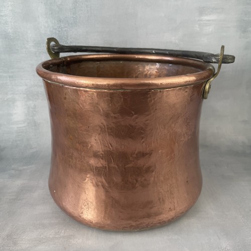 Chaudron ancien cuivre - chaudron,