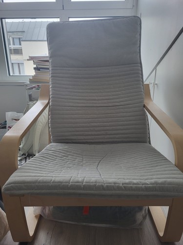 Fauteuil tissu ikea poäng - fauteuil,