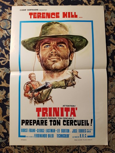 Affiche 1967 attention trinita - attention,