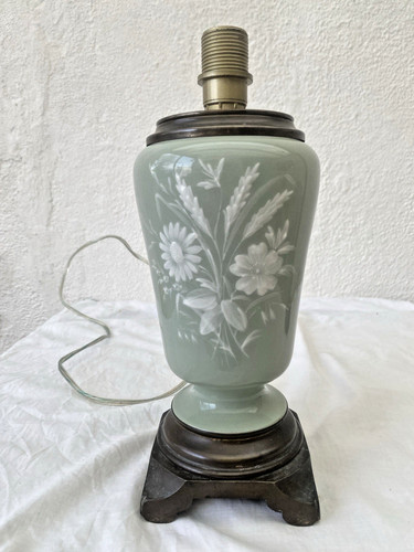 Lampe céladon 2éme partie - lampe,