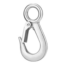 Crochet de Treuil D'élingue Des Yeux Métalliques avec  de Sécurité de Chape