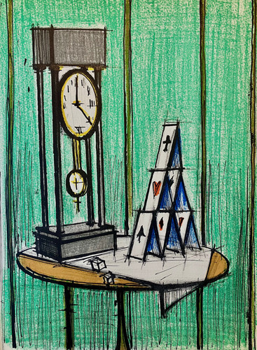 Lithographie bernard buffet - bernard,