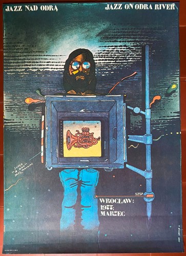 Affiche polonaise festival - affiche,