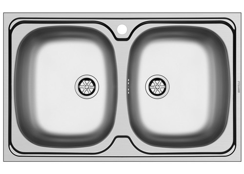 évier édition 80x50cm inox - Évier,