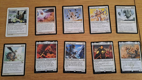 Lot cartes rares magic - de,