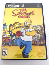 The Simpsons Game Sony PlayStation 2 PS2 - 2007 - Complete - Manual Included