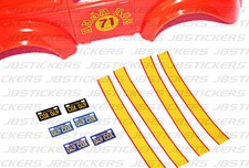 COX BAJA BUG STICKERS