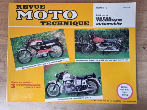Revue technique moto 2 - revue, n°2