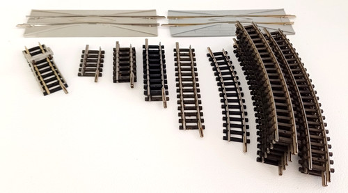 Minitrix lot divers rails - minitrix,