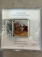 2025 Special Edition Club Geiger 1 oz Silver Bar "The Battle Near Leipzig" RARE