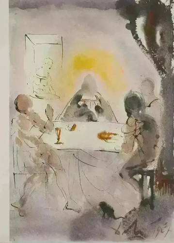 Salvador dali lithographie - salvador,