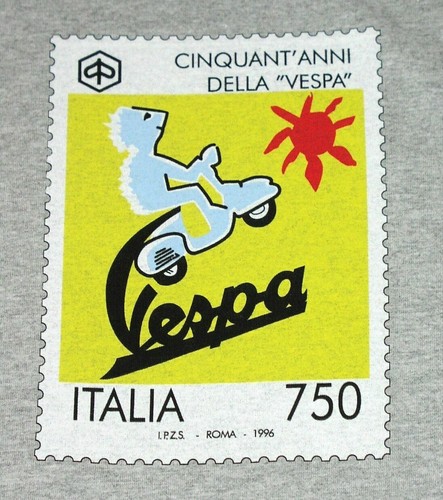 Vespa shirt 50th - 50th, anniversary