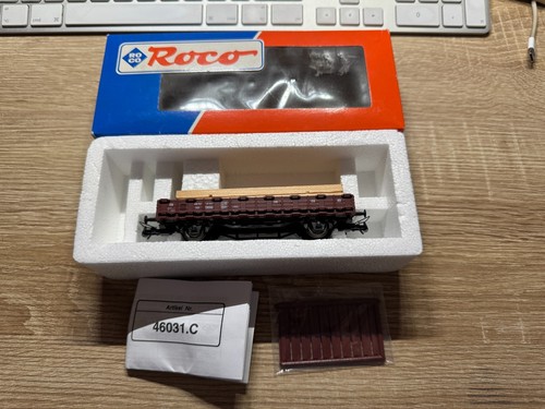 Roco 46031c wagon plat - wagon, de