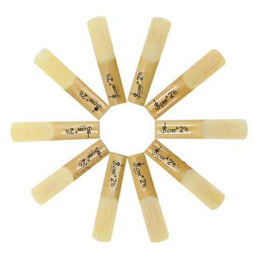 Alto sax reeds 10pcs - alto, bamboo