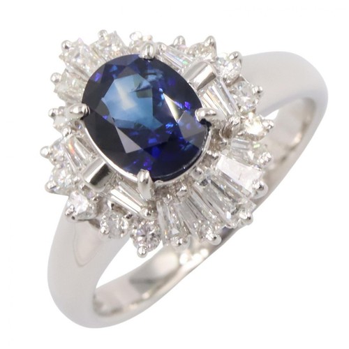 Bijoux bague diamant saphir - bijoux,