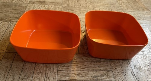 Vintage bols orange en - vintage,