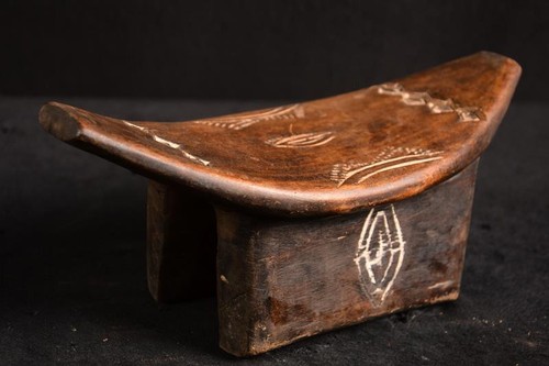 Tabouret ancien ashanti - ancien,
