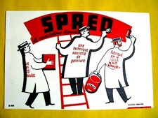 Ancien Buvard peinture ripolin