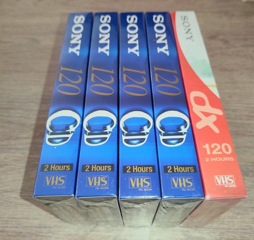 Lot vhs vierge - 5, 120