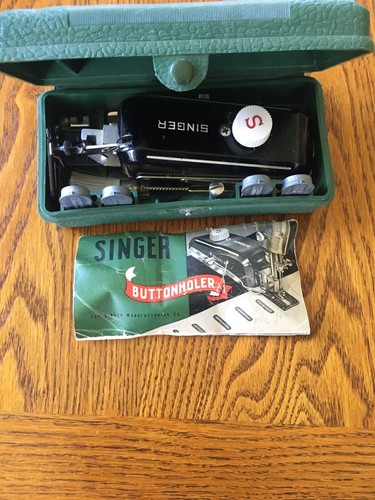 Vintage singer buttonholer - vintage,