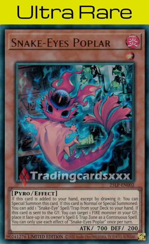 Snake eyes poplar - yu-gi-oh!,
