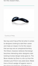 Tom Dixon Bone SexToy Myla 2002