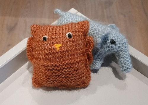 Deux peluche mini mignonne