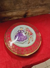 Grande bonbonnière en porcelaine de Limoges (Lazeyras) modèle Versailles .