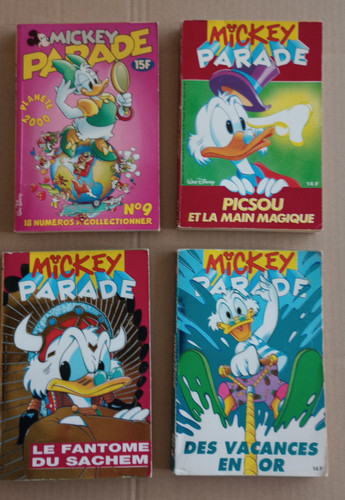 Mickey parade lot de 4 - mp,