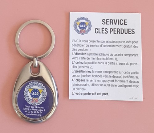 Porte cles automobile club - club, de