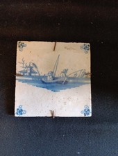 Carreau de faïence De Delft