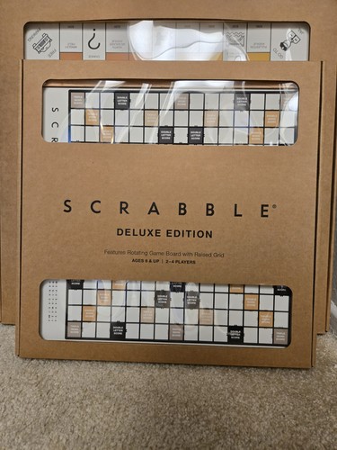 Scrabble deluxe edition - deluxe,