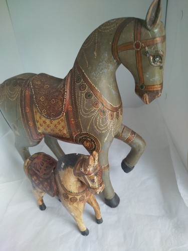 Paire chevaux indiens - de,