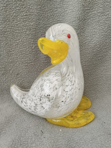 Canard murano vintage verre