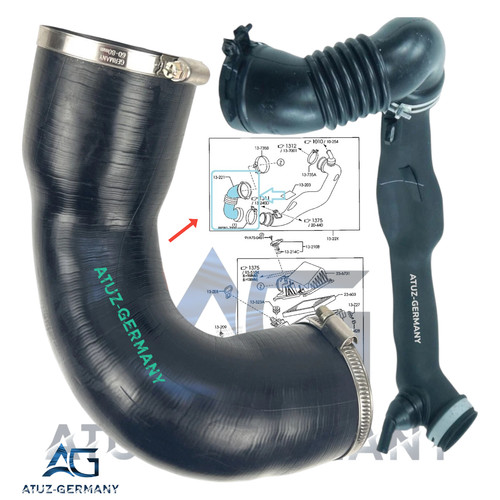Tuyau turbo original pour - turbo,