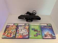 Microsoft Xbox 360 Kinect Sensor Bundle – 4 Kinect Games + Sensor Tested 