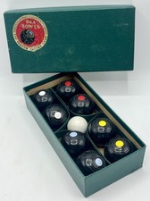 B&A Carpet Bowl 8 Ball Box England 1950's