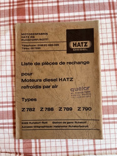 Manuel notice moteur - notice, diesel