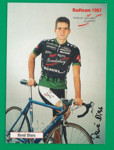 Cyclisme carte cycliste rene - cycliste,