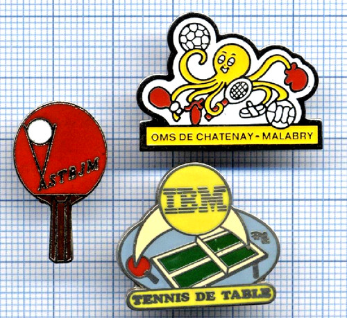 Lot pin tennis de table - lot, pin's