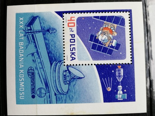 Timbre bloc pologne - bloc,