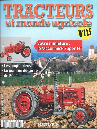 Fascicule tracteurs monde - tracteurs, et