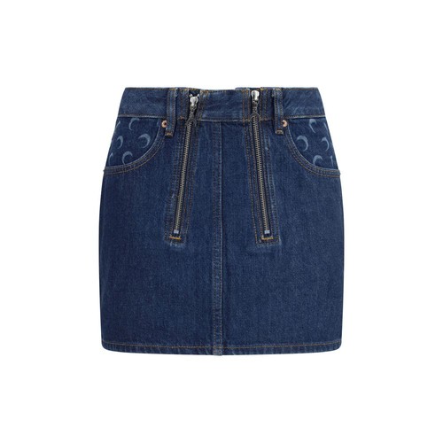 Marine serre blue cotton mini - blue,