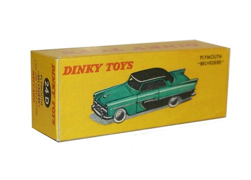 Dinky toys boîte repro d - boîte,